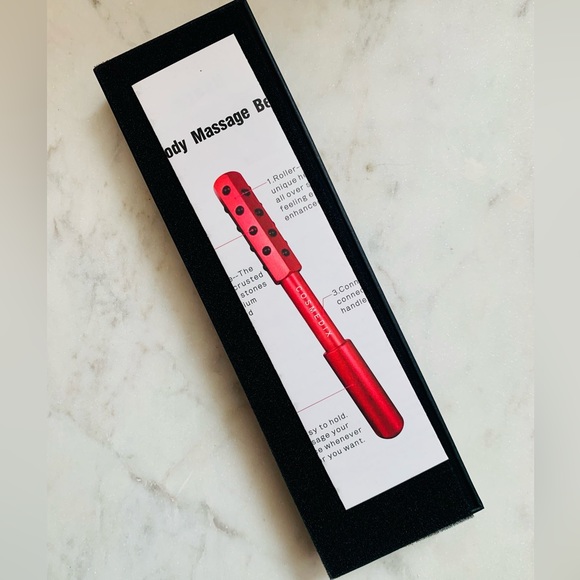 NIB Bundle! Facial Massage Roller & Sonic T-Bar Facial Massager - Picture 11 of 14